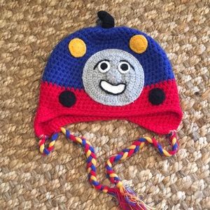 Thomas the tank engine winter hat